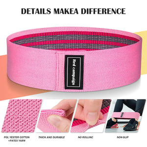 Fasce di resistenza Yoga Set di avviamento per le donne Set di elastici per esercizi di allenamento per le gambe del bottino elastiche <span class=keywords><strong>Pilates</strong></span> flexband - Product Image 2