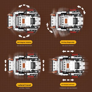 Chien robot intelligent télécommandé <span class=keywords><strong>Earth</strong></span> 2 pour l'éducation scientifique humaine, compatible avec les assemblages en plastique - Product Image 5
