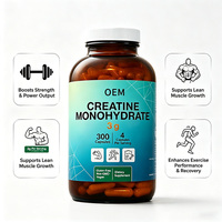 Capsules de créatine pour booster l'énergie, la masse musculaire et la force physique, complément de créatine pour la salle de sport, capsules de créatine monohydrate
