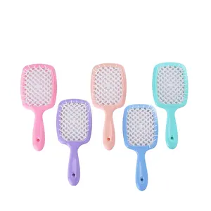 YDM New Wide Teeth Luftkissen Kämme Frauen Kopfhaut Massage Kamm Haar bürste Aushöhlen Home Salon DIY Friseur Werkzeug