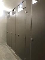 Cloison de salle de bain cellulaire ignifuge, imperméable et facile à nettoyer