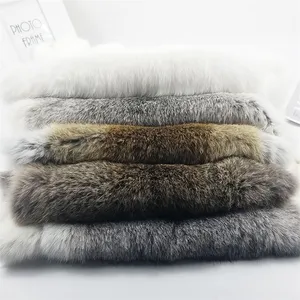 Natural farbe Rabbit pelz Skin 100% Genuine Rabbit Fur werfen Wholesale