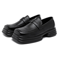 Chaussures Richelieu et Mocassins Montants en Cuir Véritable de Haute Qualité pour Hommes – Nouveau Design Facile à Porter pour Jeunesse, Grandes Tailles