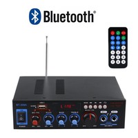 Amplificateur audio HiFi domestique professionnel à 2 canaux haute puissance 30W+30W avec construction métallique durable