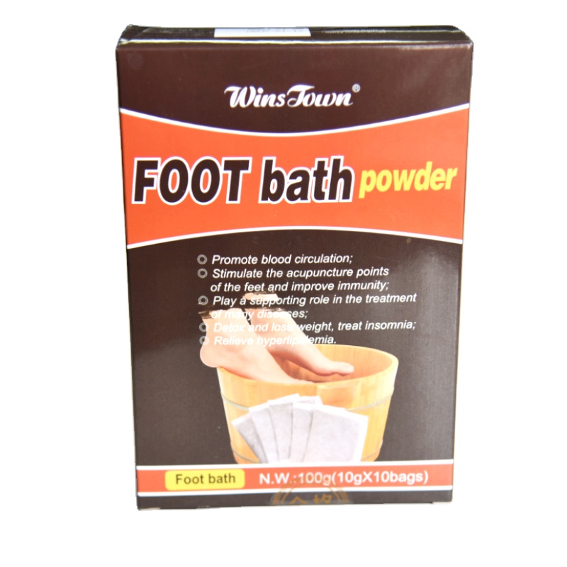 Порошок для ванны для ног, оптовая продажа, стимулирует кровообращение, детоксикация и потерю веса, лечение бессонницы
