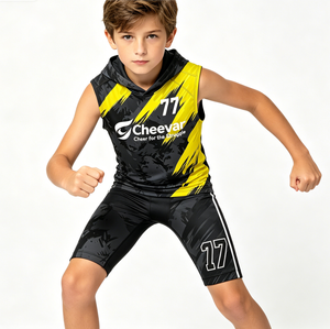 Sweat-shirts de football 7v7 personnalisables, durables et à séchage rapide, maillots de football 7V7 pour les jeunes - Product Image 1
