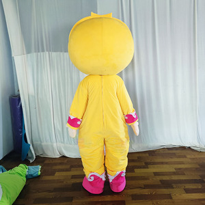 <span class=keywords><strong>Disfraces</strong></span> de Mascota Personalizados con Temática de Hojas, Personaje Verde/Amarillo, Trajes de Felpa de Tamaño Adulto <span class=keywords><strong>para</strong></span> Eventos/Promoción de Marca - Product Image 6