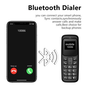 Treo tai loại Bluetooth callphone Tai nghe bm30 0.66 inch Màn hình kích thước rất nhỏ Mobilephone Mini Bluetooth điện thoại cầm tay - Product Image 3