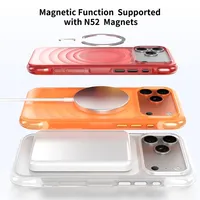 Coque pour iPhone 18 Pro Max, design ondulé mat, coussin d'air antichoc, design uni haut de gamme, compatible avec les coques magnétiques pour 17 et 16