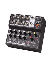 TEYUN Q48 Contrôleur d'interface audio professionnel Mixeur de musique personnalisé à 8 canaux avec microphone <span class=keywords><strong>DJ</strong></span> Cartes <span class=keywords><strong>son</strong></span> à réverbération - Product Image 3