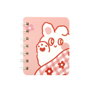 Quaderno a Spirale A7 con Disegni Cartoon, 80 Fogli, Cancelleria per Studio, Carino Quaderno a Fogli Mobili, Taccuino Portatile per Studenti, Regalo all'Ingrosso - Product Image 5