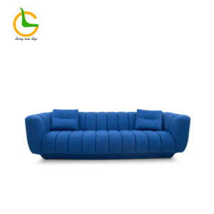 Nouveau Canapé Modulaire Sectionnel Confortable en Tissu Lin Moderne 2026 – Canapé Compressé, Mobilier Minimaliste pour Salon de Villa, Rembourré - Product Image 3