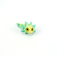 Juguete Articulado Impreso en 3D de Axolotl Dragón, Figura de Animal en Miniatura, Regalo Antiestrés, Adorno Colorido de PLA con Articulaciones