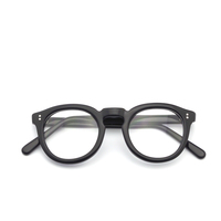 Diamant Visage Forme Match Fantaisie Rétro Ronde Acétate Lunettes Lunettes Lunettes Cadre à Danyang