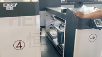 Machine d'impression flexographique horizontale automatique HENYUE à servomoteur continu pour sacs en plastique, sacs en papier et étiquettes (Nouveau)