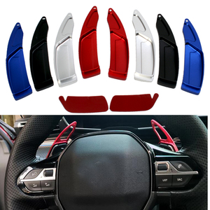Extensions de palettes de changement de vitesse pour volant de voiture, pour Peugeot <span class=keywords><strong>3008</strong></span> 5008 /<span class=keywords><strong>3008</strong></span> <span class=keywords><strong>GT</strong></span> 5008 <span class=keywords><strong>GT</strong></span> 2019 2020, accessoires de style automobile - Product Image 1