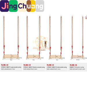 Columpio <span class=keywords><strong>de</strong></span> madera para jardín <span class=keywords><strong>de</strong></span> infantes, juguete infantil para exteriores, columpio deslizante famoso en internet, columpio para el hogar, columpio familiar para bebés al aire libre - Product Image 3