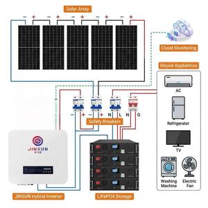 Off-Grid Whole House Power Stackable Home Energy Storage System 5kWh 10kWh 48V <b>Battery</b> for Residential <b>Backup</b> OEM CE - Product Image 1