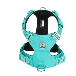 Fashion adventure own brand Truelove dog harness reversible designer fancy bully step in pet dog harness