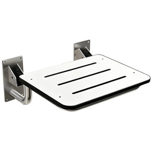 Siège de douche pliant en acier inoxydable, monté sur le mur, pour personnes âgées et femmes enceintes, équipement de sécurité pour salle de bain - Product Image 5