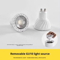Boîtier de lampe de cadre de projecteur réglable de Downlight de LED cylindrique monté en surface GU10 pour accessoire de salon