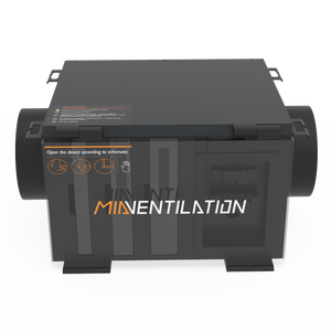 Filtre à air et boîte <span class=keywords><strong>de</strong></span> purification en métal à montage sur <span class=keywords><strong>conduit</strong></span> avec filtre HEPA pour systèmes HVAC <span class=keywords><strong>de</strong></span> gymnases et écoles 100 mm - Product Image 3