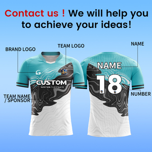 Maglia da Calcio Personalizzata per Uomo con Stampa Sublimatica, Asciugatura Rapida, Servizio OEM, Nome Squadra e Logo Personalizzabili X5565 - Product Image 3