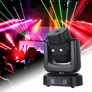 Vorlane China Manufactory 18W*8pcs RGBWW 4IN1 led Dj Lights For Night Club Mini Dj Laser Light Laser Light Disco