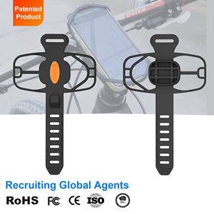 ที่วางโทรศัพท์ซิลิโคนยืดหยุ่นสำหรับจักรยานไฟฟ้าที่วางโทรศัพท์มือถือสำหรับจักรยานกีฬาจักรยาน - Product Image 1