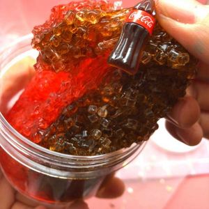 200ml Box <b>Slime</b> Crystal Clay Kids Educational Handwork Mix Color Ice Cola <b>Slime</b> Toy Set EN71 Certified Unisex - Product Image 3
