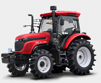 Tracteur agricole lourd 4x4 de 210 CV à 260 CV |   Tracteur agricole à roues à couple élevé pour l'agriculture à grande échelle