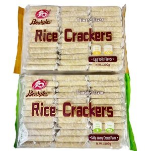 Fábrica OEM <span class=keywords><strong>Galleta</strong></span> <span class=keywords><strong>de</strong></span> <span class=keywords><strong>arroz</strong></span> chino <span class=keywords><strong>Galleta</strong></span> coreana Granos <span class=keywords><strong>Galleta</strong></span> Aperitivos asiáticos con relleno <span class=keywords><strong>de</strong></span> crema 300g - Product Image 1