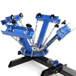 Bán buôn 4 màu 1 trạm bảng Top <span class=keywords><strong>ROTARY</strong></span> lụa Màn hình máy in - Product Image 2