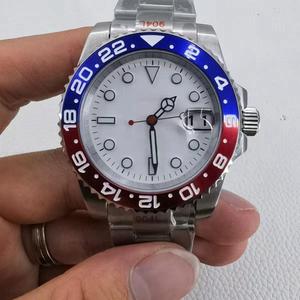 Custom Logo Men GMT Automatic Mechanical Watch Asian Movement Sport Daily Wrist Watch Support Private Label Customized Designer - Product Image 1