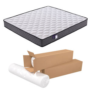 Matelas en coton écologique sans adhésif, taille King Queen, pour hôtel, hôpital, maison, mobilier, ressorts ensachés silencieux, détachable - Product Image 1