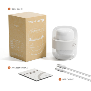 <span class=keywords><strong>Lampe</strong></span> de table rechargeable, éclairage décoratif pour la maison, <span class=keywords><strong>lampe</strong></span> de chevet à intensité variable, portable pour la chambre à coucher, éclairage intérieur - Product Image 5