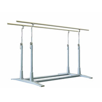 Barres parallèles de gymnastique de compétition de haute qualité, barres en fibre de verre, tube en acier de haute qualité, longueur 350 cm, hauteur réglable