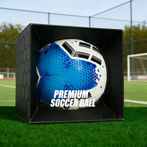 Boîte d'emballage de luxe pour ballons, design créatif, logo personnalisé imprimé, antichoc, pour le basketball, le football, le volley-ball, emballage cadeau sportif - Product Image 1