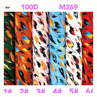 Tela Elástica de Poliéster y Spandex de Alta Calidad, Estampada en 4 Direcciones, Súper Suave, 50D 100D, Tejido para Prendas de Moda