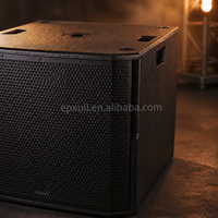 RD-H15SA/ RD-H18SA 15/18 İnç Aktif Subwoofer 2x500W DSP Amfi, LCD Kontrol, XLR Giriş, Powercon Bağlantısı ile Profesyonel Bas Sahne Sistemi için