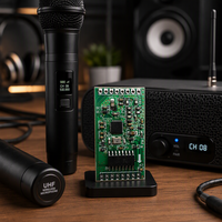 Module émetteur sans fil pour équipement audio de microphone sans fil avec convertisseur UART TTL Ethernet TCP/IP intégré SMT