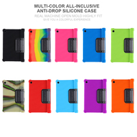 Étui en silicone avec béquille pour tablette Lenovo Yoga Tab 11 2021 YT-J706F YT-J706X 11 pouces, protection antichoc