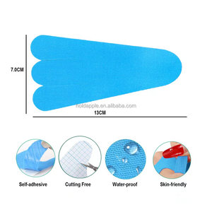 Bande de kinésiologie prédécoupée, bandes athlétiques de soulagement de la douleur de la <span class=keywords><strong>fasciite</strong></span> <span class=keywords><strong>plantaire</strong></span> du pied, bande musculaire des articulations de sport pour les pieds, la voûte <span class=keywords><strong>plantaire</strong></span>, le talon et la cheville - Product Image 3