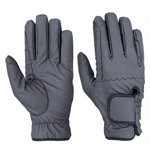 Gants en cuir PU à doigts entiers, antidérapants, avec fermeture auto-agrippante, pour la conduite en hiver en extérieur, pour hommes et femmes - Product Image 5