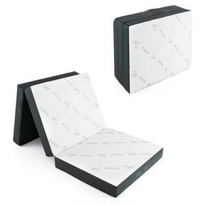 Nệm gấp ba lần mật độ cao cho một sinh viên ký túc xá Thảm di động có Nắp tháo rời - Product Image 1