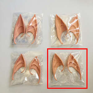 Giardino di casa festoso misterioso elfo orecchie fata Cosplay accessori in lattice morbido protesi falso orecchio Halloween - Product Image 3