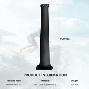 เสาฟอยล์ Axis PRO UHM Carbon 900 แข็งแรง/ทนทาน พร้อมโลโก้ OEM สำหรับเล่นเซิร์ฟ เวค ดาวน์วินด์ เลค พัมปิ้ง SUPwinging สีดำ ออลออลออล รุ่น UHM90 Axi - Product Image 3