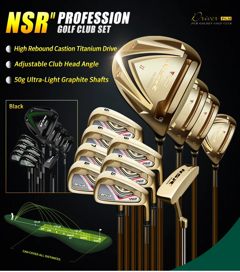 PGM MTG017 NSR II Series men golf club sets