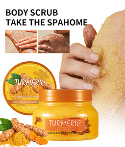 Exfoliante Corporal de Frutas con 12 Sabores, Sal de Baño Blanqueadora con Vitamina C, Sandía y Cúrcuma, Exfoliante Corporal de Azúcar para una Limpieza Profunda y Blanqueamiento - Product Image 4