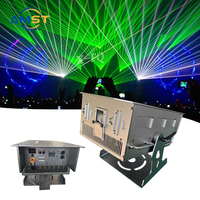 Lumière laser d'extérieur 40W RVB IP65 Projecteur de ciel Lumière laser Animation ILDA FB4 Lumière laser pour festival Tourisme Concert Événement